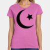 Ladies Heavy Cotton 100% Cotton T Shirt Thumbnail
