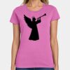 Ladies Heavy Cotton 100% Cotton T Shirt Thumbnail