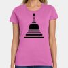 Ladies Heavy Cotton 100% Cotton T Shirt Thumbnail