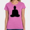 Ladies Heavy Cotton 100% Cotton T Shirt Thumbnail