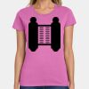 Ladies Heavy Cotton 100% Cotton T Shirt Thumbnail