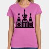 Ladies Heavy Cotton 100% Cotton T Shirt Thumbnail