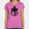 Ladies Heavy Cotton 100% Cotton T Shirt Thumbnail