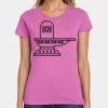Ladies Heavy Cotton 100% Cotton T Shirt Thumbnail
