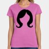 Ladies Heavy Cotton 100% Cotton T Shirt Thumbnail