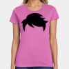 Ladies Heavy Cotton 100% Cotton T Shirt Thumbnail