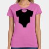 Ladies Heavy Cotton 100% Cotton T Shirt Thumbnail