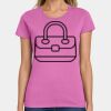 Ladies Heavy Cotton 100% Cotton T Shirt Thumbnail