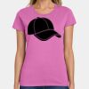 Ladies Heavy Cotton 100% Cotton T Shirt Thumbnail