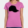 Ladies Heavy Cotton 100% Cotton T Shirt Thumbnail