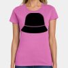 Ladies Heavy Cotton 100% Cotton T Shirt Thumbnail