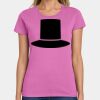 Ladies Heavy Cotton 100% Cotton T Shirt Thumbnail