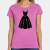 Ladies Heavy Cotton 100% Cotton T Shirt Thumbnail