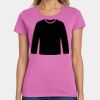 Ladies Heavy Cotton 100% Cotton T Shirt Thumbnail