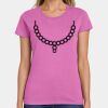 Ladies Heavy Cotton 100% Cotton T Shirt Thumbnail