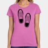 Ladies Heavy Cotton 100% Cotton T Shirt Thumbnail