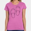 Ladies Heavy Cotton 100% Cotton T Shirt Thumbnail