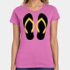 Ladies Heavy Cotton 100% Cotton T Shirt Thumbnail