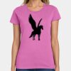 Ladies Heavy Cotton 100% Cotton T Shirt Thumbnail