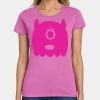 Ladies Heavy Cotton 100% Cotton T Shirt Thumbnail