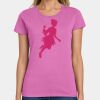 Ladies Heavy Cotton 100% Cotton T Shirt Thumbnail