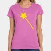 Ladies Heavy Cotton 100% Cotton T Shirt Thumbnail