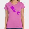Ladies Heavy Cotton 100% Cotton T Shirt Thumbnail