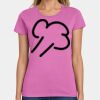 Ladies Heavy Cotton 100% Cotton T Shirt Thumbnail