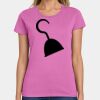 Ladies Heavy Cotton 100% Cotton T Shirt Thumbnail