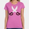 Ladies Heavy Cotton 100% Cotton T Shirt Thumbnail
