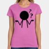Ladies Heavy Cotton 100% Cotton T Shirt Thumbnail