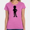 Ladies Heavy Cotton 100% Cotton T Shirt Thumbnail
