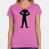 Ladies Heavy Cotton 100% Cotton T Shirt Thumbnail