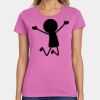 Ladies Heavy Cotton 100% Cotton T Shirt Thumbnail