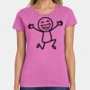 Ladies Heavy Cotton 100% Cotton T Shirt Thumbnail