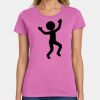 Ladies Heavy Cotton 100% Cotton T Shirt Thumbnail