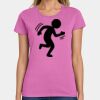 Ladies Heavy Cotton 100% Cotton T Shirt Thumbnail