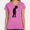 Ladies Heavy Cotton 100% Cotton T Shirt Thumbnail