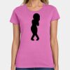 Ladies Heavy Cotton 100% Cotton T Shirt Thumbnail