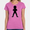 Ladies Heavy Cotton 100% Cotton T Shirt Thumbnail