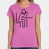 Ladies Heavy Cotton 100% Cotton T Shirt Thumbnail