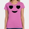 Ladies Heavy Cotton 100% Cotton T Shirt Thumbnail