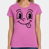Ladies Heavy Cotton 100% Cotton T Shirt Thumbnail