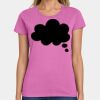 Ladies Heavy Cotton 100% Cotton T Shirt Thumbnail