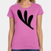 Ladies Heavy Cotton 100% Cotton T Shirt Thumbnail