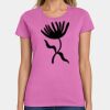 Ladies Heavy Cotton 100% Cotton T Shirt Thumbnail
