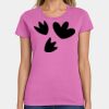 Ladies Heavy Cotton 100% Cotton T Shirt Thumbnail
