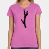 Ladies Heavy Cotton 100% Cotton T Shirt Thumbnail