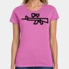 Ladies Heavy Cotton 100% Cotton T Shirt Thumbnail