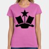 Ladies Heavy Cotton 100% Cotton T Shirt Thumbnail